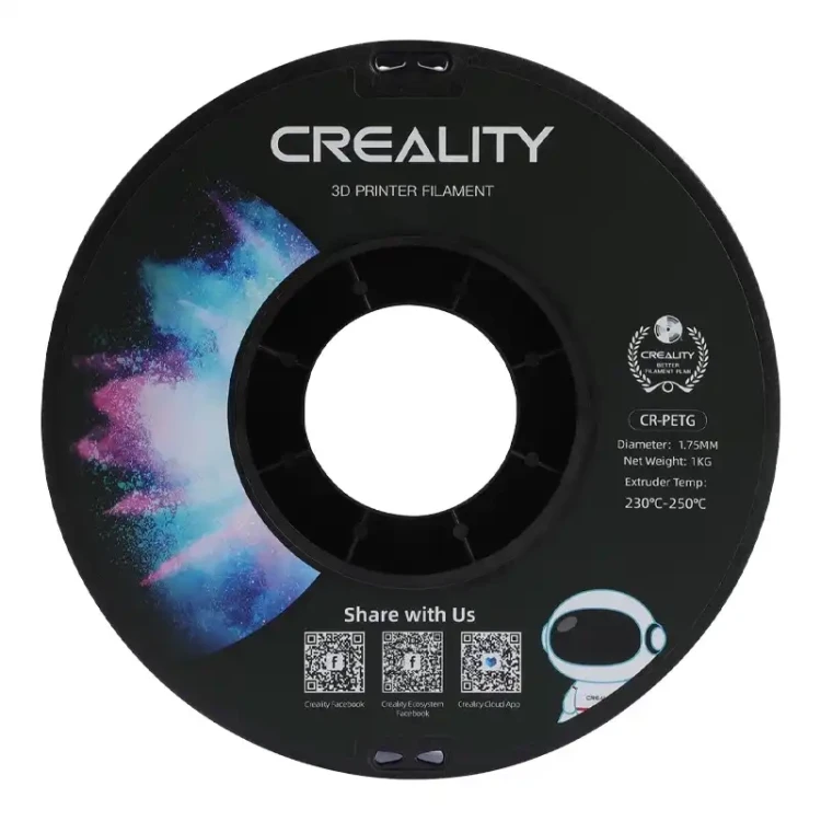 Filament CREALITY CR-PETG (przezroczysty niebieski)