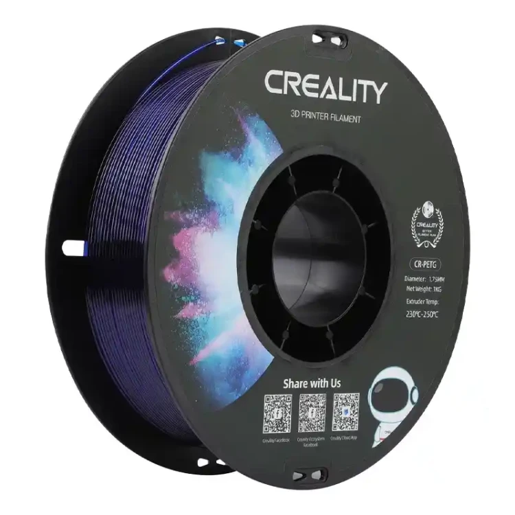 Filament CREALITY CR-PETG (przezroczysty niebieski)