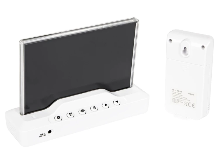 BLOW STACJA POGODOWA BEZPRZEWODOWA WS104 BIAŁA