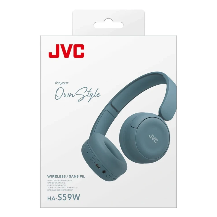 Słuchawki BT JVC HAS-59WAU Niebieskie