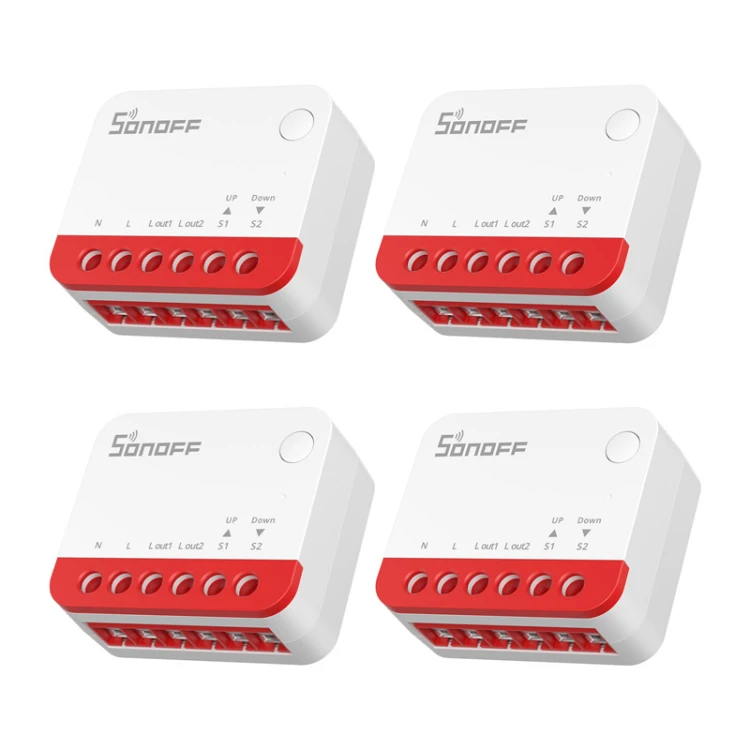 Smart przełącznik rolet ZigBee Sonoff MINI-ZBRBS (4pak)