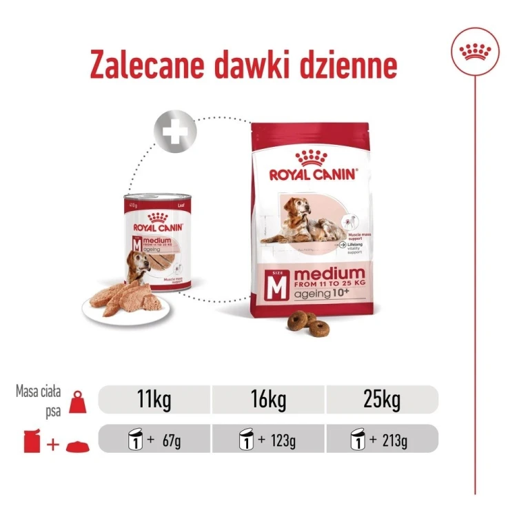 ROYAL CANIN SHN Medium Ageing Loaf Can 410g