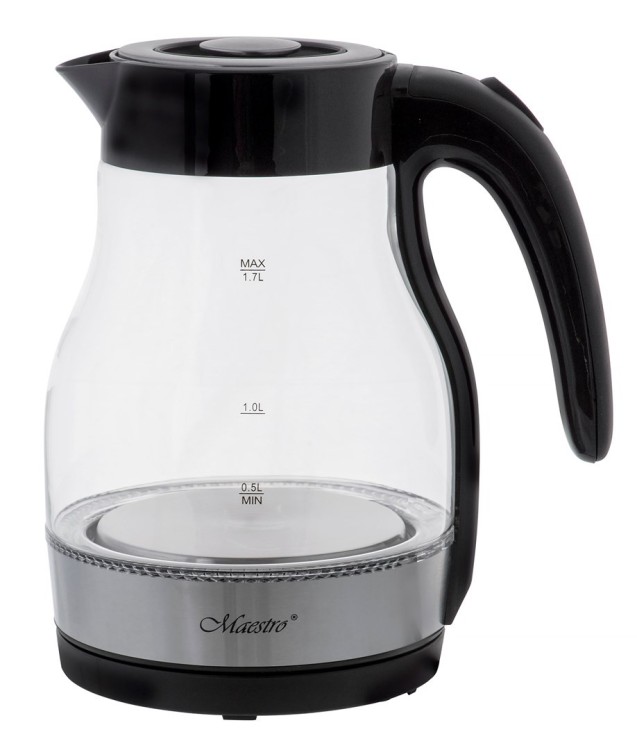 Czajnik elektryczny szklany 2200W MR-061-BLACK MAESTRO