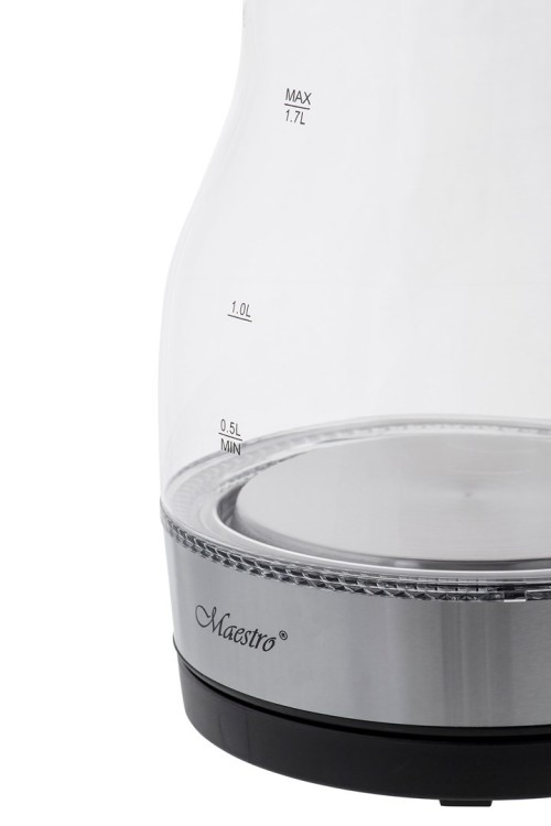 Czajnik elektryczny szklany 2200W MR-061-BLACK MAESTRO