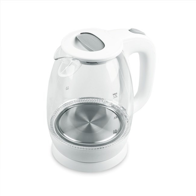 Czajnik elektryczny szklany 1,7L 2200W MR-063-WHITE MAESTRO