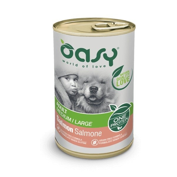 Oasy One Protein Adult Medium/Large Salmon 400gr