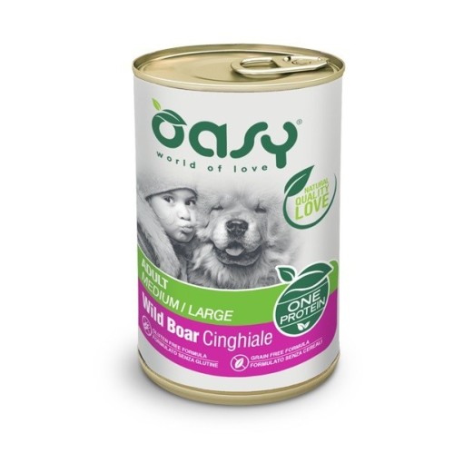 Oasy One Protein Adult Medium/Large Wild Boar 400gr
