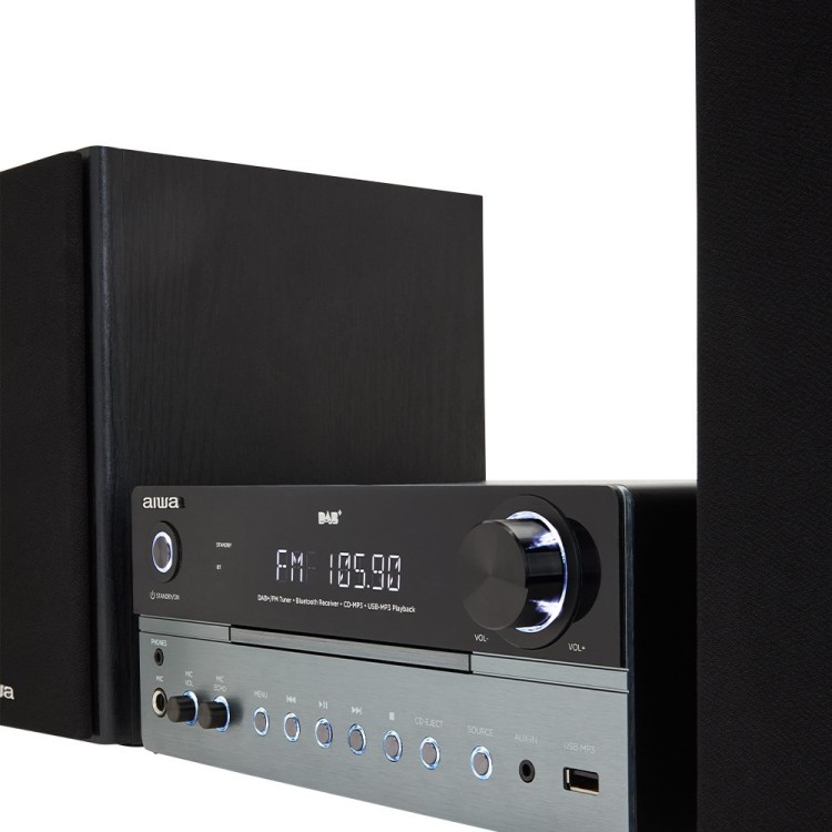 AIWA wieża MSBTU-700DAB 2x25W czarna