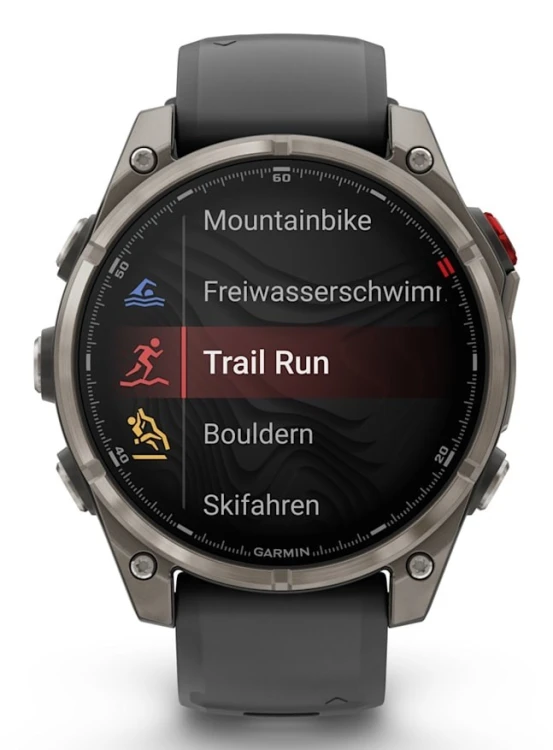 Zegarek sportowy Garmin Fenix 8 PRO AMOLED 47mm Sapphire Titanium