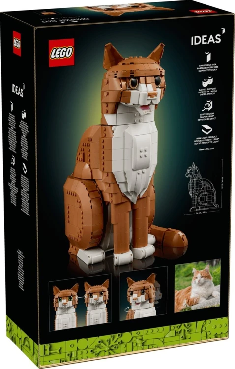 LEGO Ideas 21376 - Rudy kot