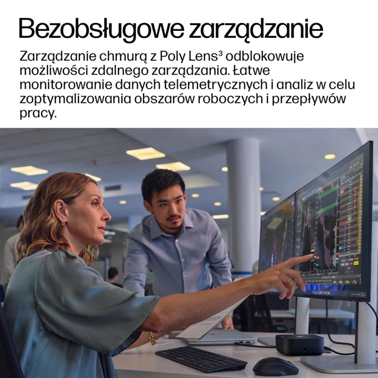 Stacja dokująca + zasilacz HP USB-C Dock G6 100W czarna 9X3V1UT#ABB