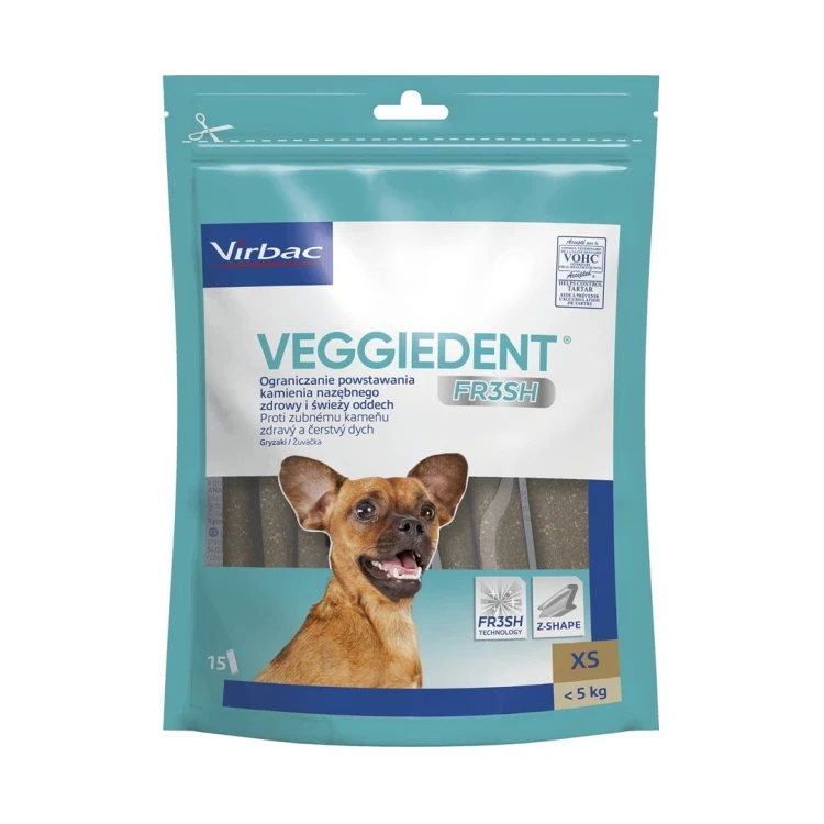 VIRBAC VEGGIEDENT FRESH gryzaki dla psa S