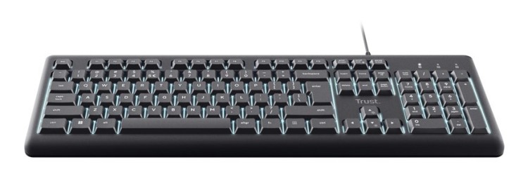Klawiatura TRUST PRIMO podświetlana USB-A