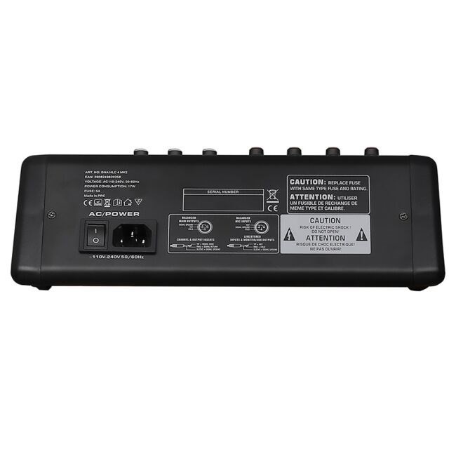 HLC 4 MK2 - Mikser analogowy z USB, MP3, Bluetooth, Phantom, procesor DSP