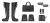 Activejet Masażer Limfatyczny-Kompresyjny do nóg M