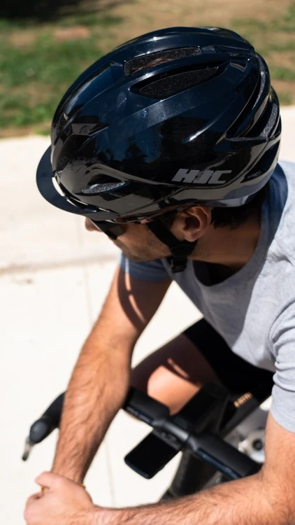 Kask Rowerowy HJC CROSSER BLACK r. M