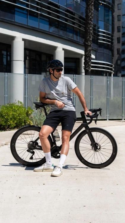 Kask Rowerowy HJC CROSSER BLACK r. M