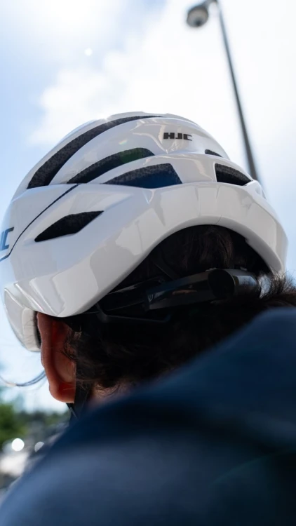 Kask Rowerowy HJC CROSSER WHITE r. L