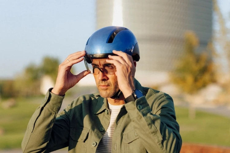 Kask Rowerowy HJC CALIDO PLUS Czarny METAL BLACK r.L