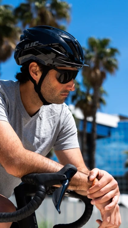 Kask Rowerowy HJC CROSSER BLACK r. S