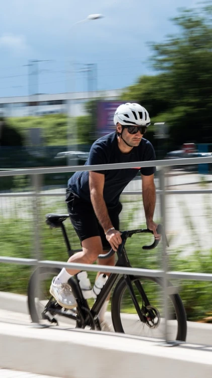 Kask Rowerowy HJC CROSSER WHITE r. S