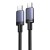 Kabel UGREEN L528 USB-C-USB-C 1m 100W (szary)