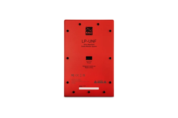 KALI AUDIO LP-UNF-R - Para monitorów odsłuchowych z Bluetooth. Głośniki multimedialne, czerwone.