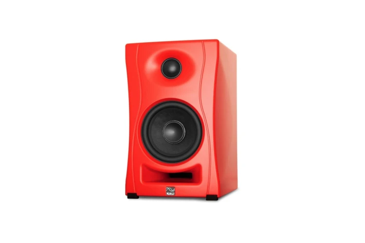 KALI AUDIO LP-UNF-R - Para monitorów odsłuchowych z Bluetooth. Głośniki multimedialne, czerwone.