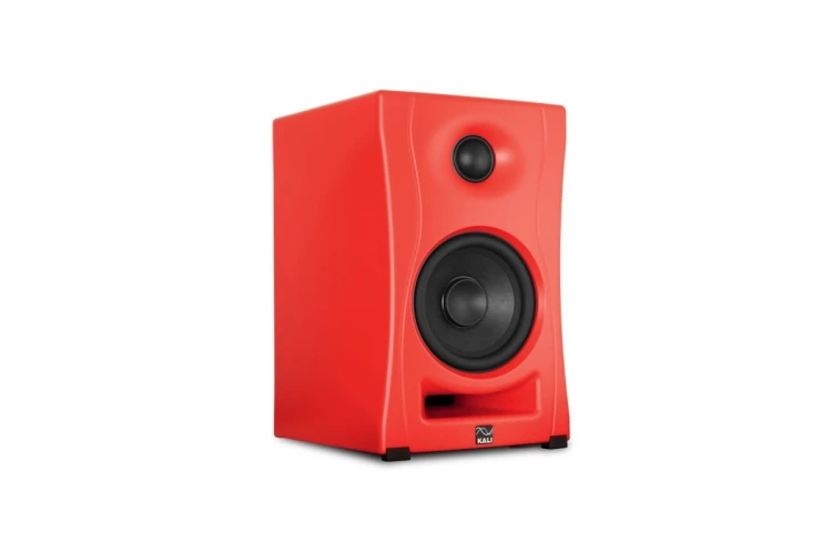 KALI AUDIO LP-UNF-R - Para monitorów odsłuchowych z Bluetooth. Głośniki multimedialne, czerwone.
