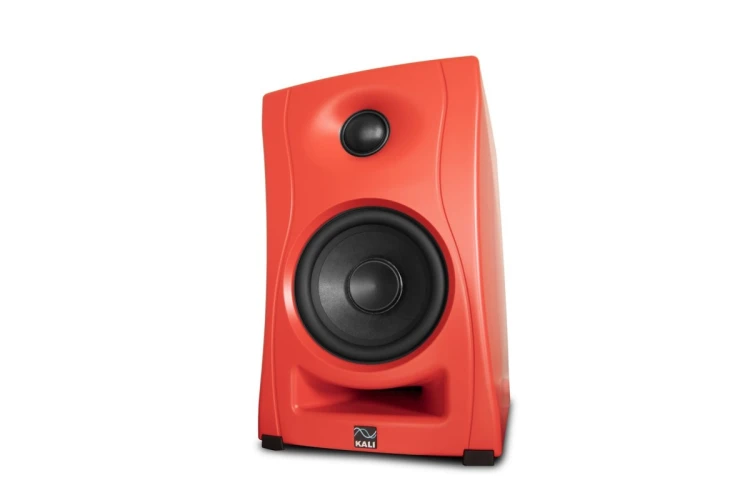 KALI AUDIO LP-UNF-R - Para monitorów odsłuchowych z Bluetooth. Głośniki multimedialne, czerwone.