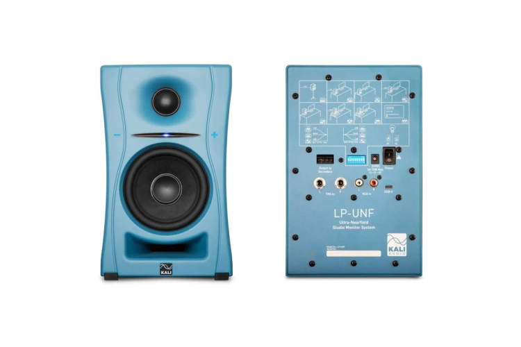 KALI AUDIO LP-UNF-B - Para monitorów odsłuchowych z Bluetooth. Głośniki multimedialne, niebieskie.