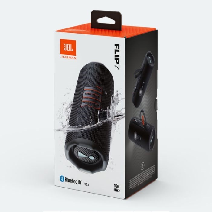 JBL FLIP 7 BLK Głośnik przenośny czarny