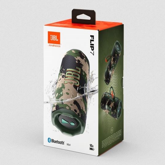 JBL FLIP 7 SQUAD Głośnik przenośny moro
