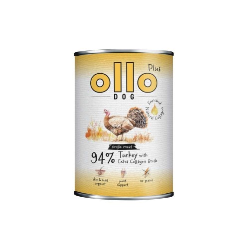 Ollo Plus Kolagen Indyk 400g puszka dla psa