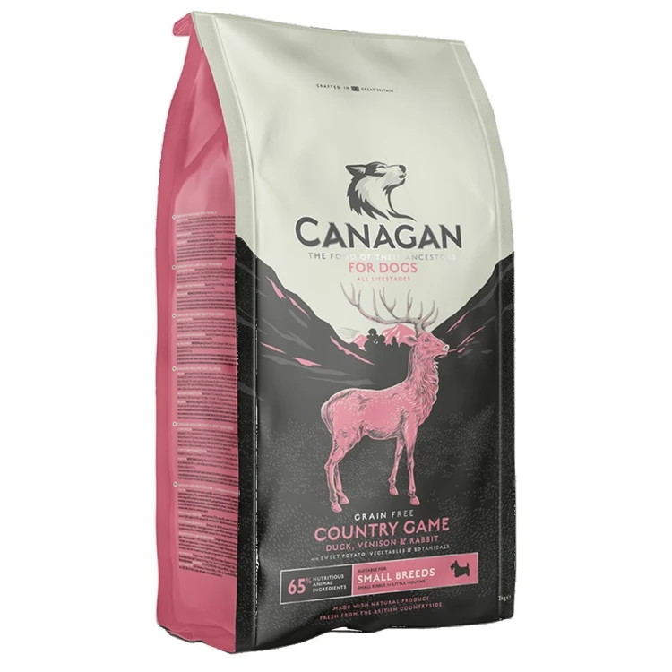 Canagan sucha karma dla psa Country Game (S) 2kg