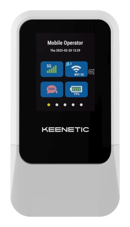 Router Keenetic Roamer 5G KN-5210-01-EU AX600