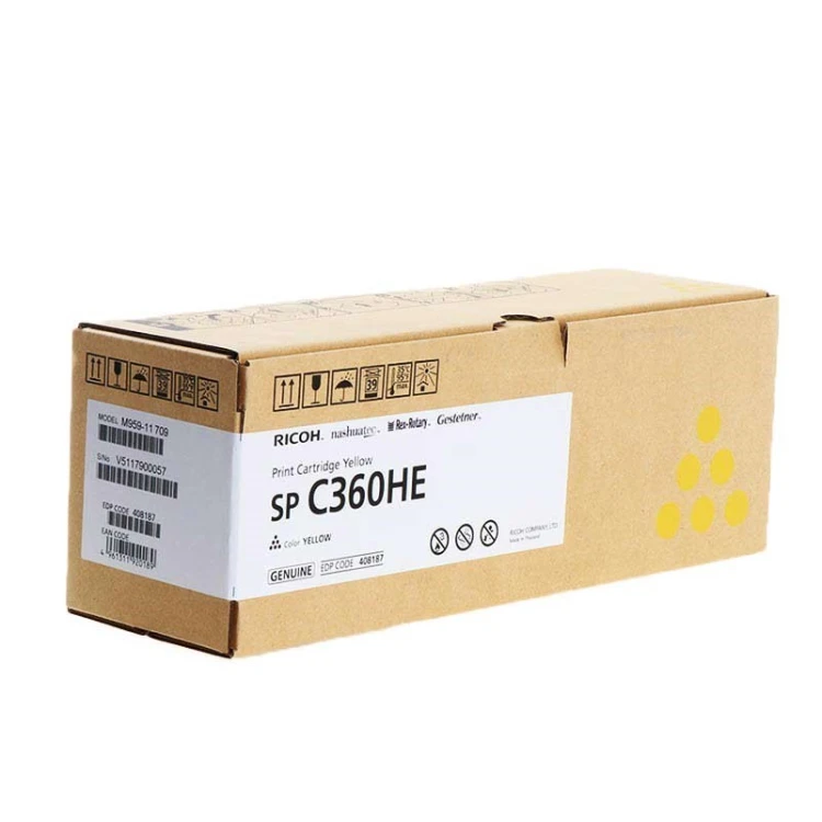 Ricoh Toner SP C360  HC 408187 Yellow