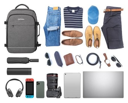 Manhattan 440370 torba na laptop 43,9 cm (17.3") Plecak Szary
