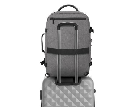 Manhattan 440370 torba na laptop 43,9 cm (17.3") Plecak Szary