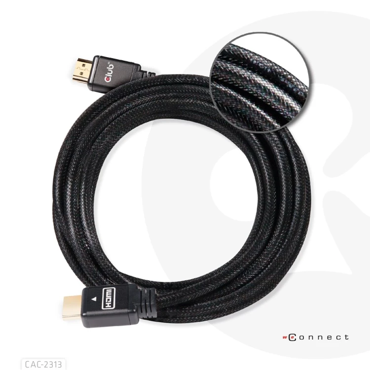CLUB3D HDMI 2.0 4K60Hz RedMere cable 10m/32.8ft