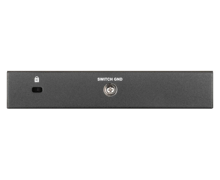 D-Link DGS-1100-05PDV2 łącza sieciowe Zarządzany Gigabit Ethernet (10/100/1000) Obsługa PoE Czarny