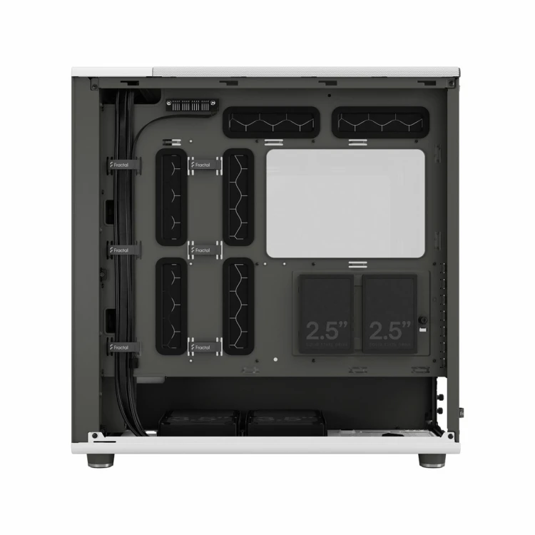 Obudowa Fractal Design North XL Midi Chalk TG Clear (Biała, przezroczysty bok)