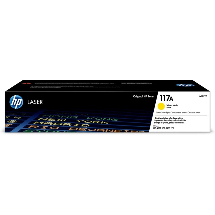 Toner HP żółty HP 117A, HP117A=W2072A, 700 str.
