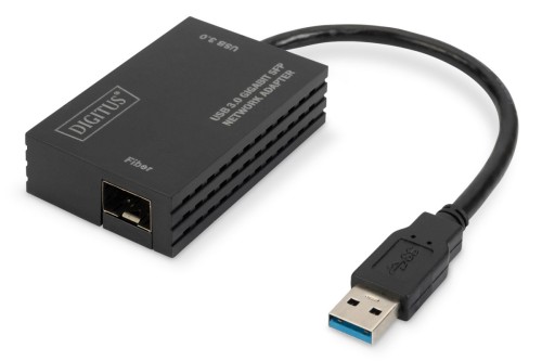 Digitus Adapter sieciowy USB 3.0 Gigabit SFP