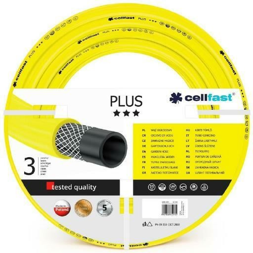 CELLFAST WĄŻ OGRODNICZY PLUS 1" 30m PL "C" /NA STOJAK