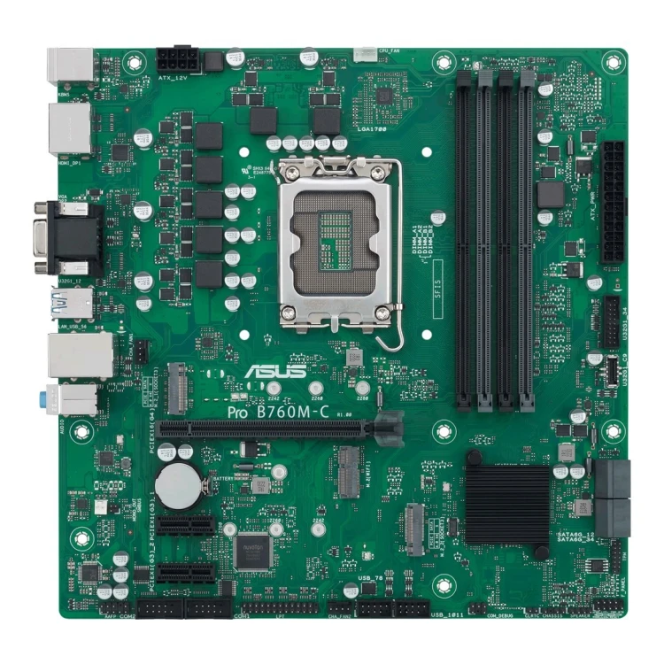 Płyta główna ASUS PRO B760M-C-CSM 90MB1DX0-M0EAYC Intel B760 LGA 1700 micro ATX
