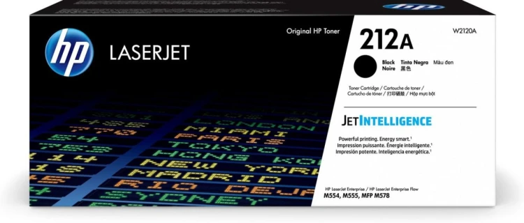 Oryginalny wkład z czarnym tonerem HP 212A LaserJet