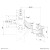 Neomounts WL70-550BL12 uchwyt / stojak do monitorów 106,7 cm (42") Ściana Czarny