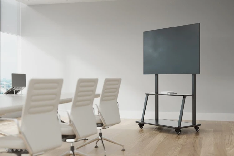 Neomounts NS-M4000BLACK uchwyt do tablic informacyjnych 2,67 m (105") Czarny