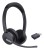 Yealink WH64 Hybrid Dual Teams Zestaw słuchawkowy Bezprzewodowy Opaska na głowę Biuro/centrum telefoniczne Micro-USB Bluetooth Czarny